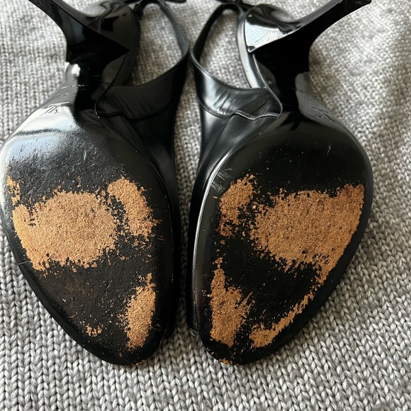 Louis Vuitton Peep Toe Sling back pumps size 41. - Picture 2 of 6